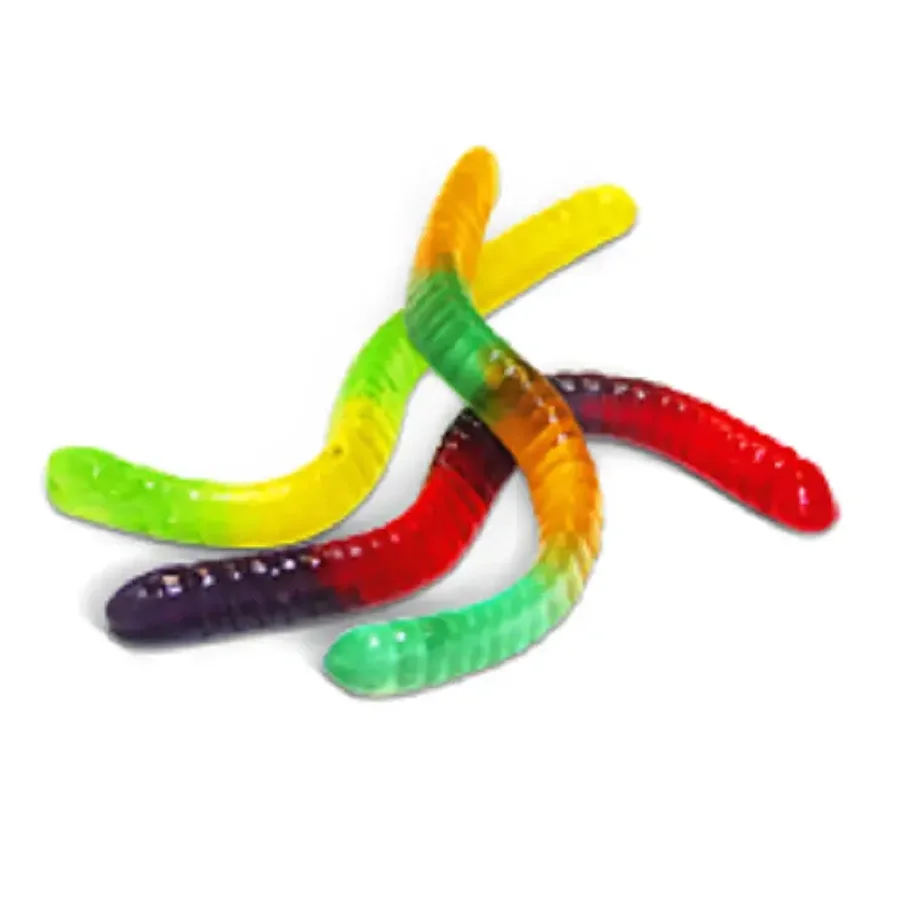 JU-JU-JUV (JU-JU-JUV) Multicolored Worms Long Marmalade