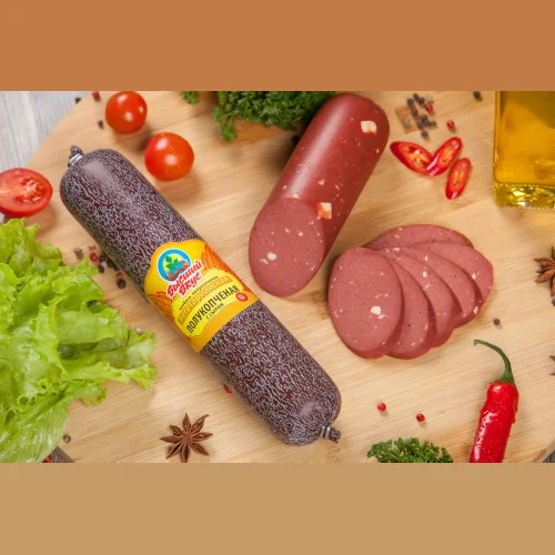 Sausage half-stayed vegetarian with cheese 400 gr
