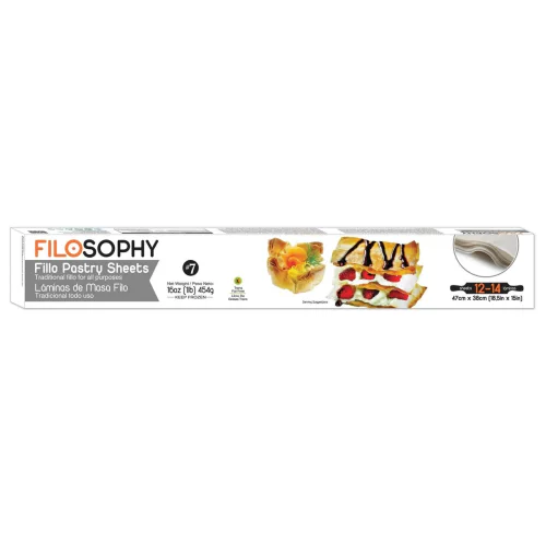 Тесто «филло» листовое замороженное 500 г FILOSOPHY