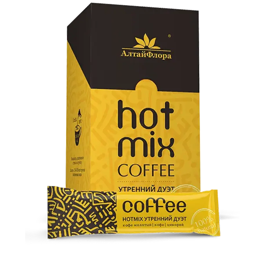 HotMix coffee drink "Morning Duet" / AltaiFlora