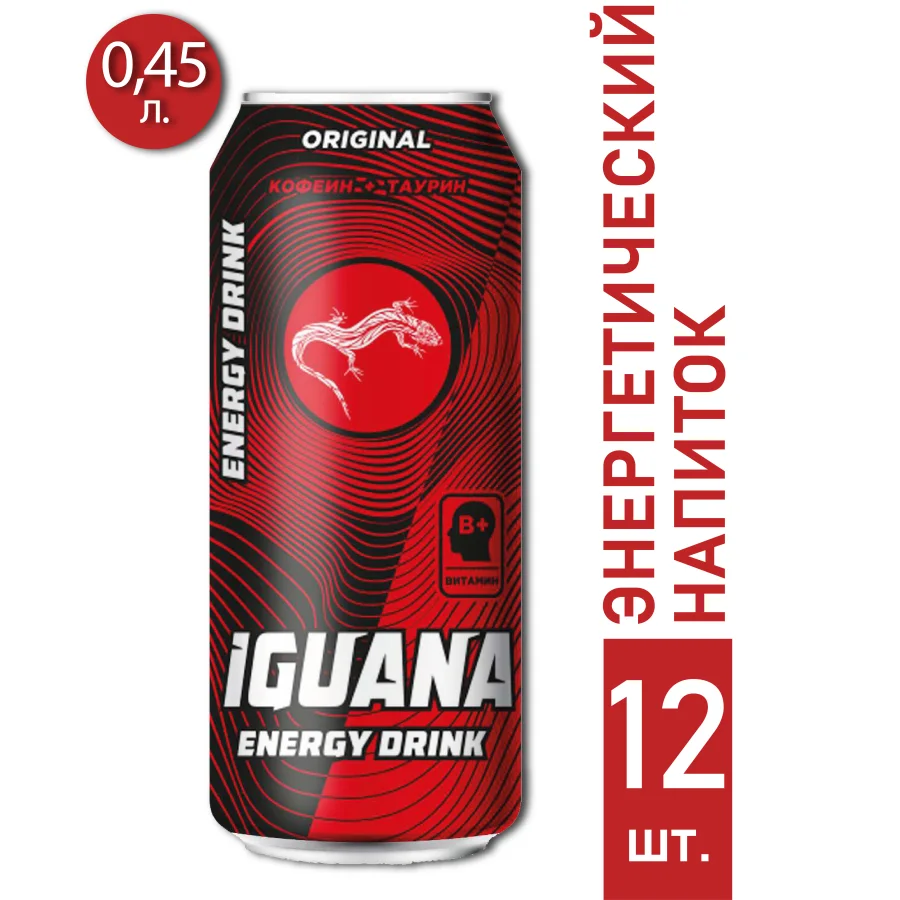 Iguana "Original" 0.45l wb 12 pcs