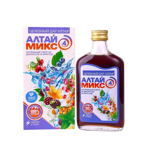 Natural syrup Altaimix №4