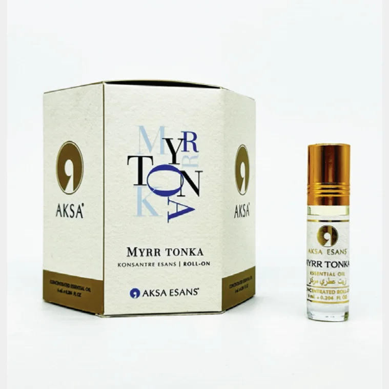 Turkish oil perfume perfume Wholesale MYRR TONKA Aksa 6 ml