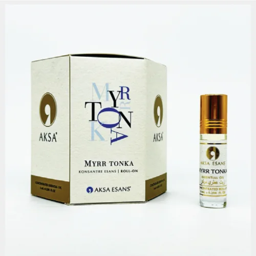 Turkish oil perfume perfume Wholesale MYRR TONKA Aksa 6 ml
