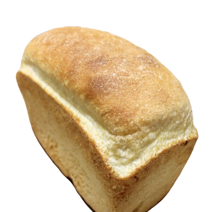 Home bread with bow