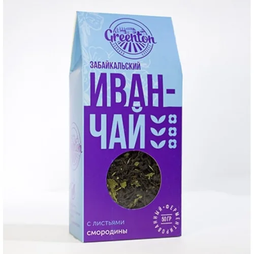 Zabaykalsky Ivan tea with currant leaves 50 gr
