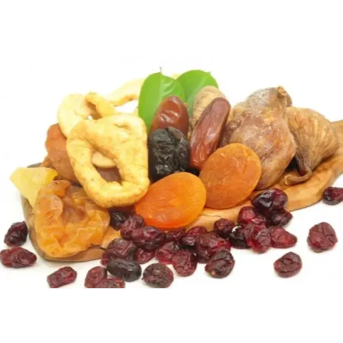 Dried fruits in the assortment