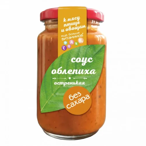 Sea buckthorn sauce spicy WITHOUT SUGAR 220 g I would eat myself