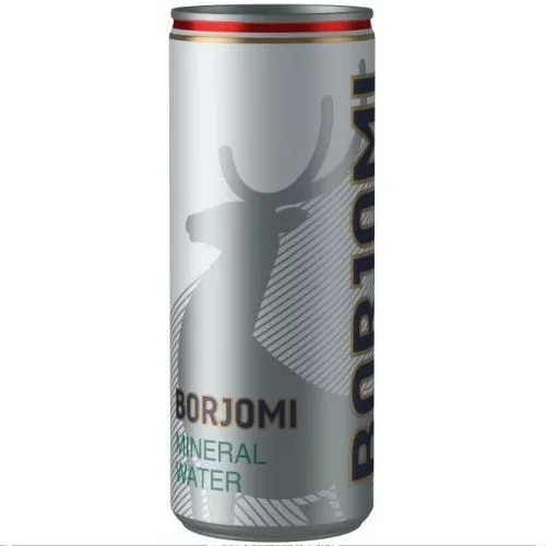 Carbonated Borjomi water 0.33