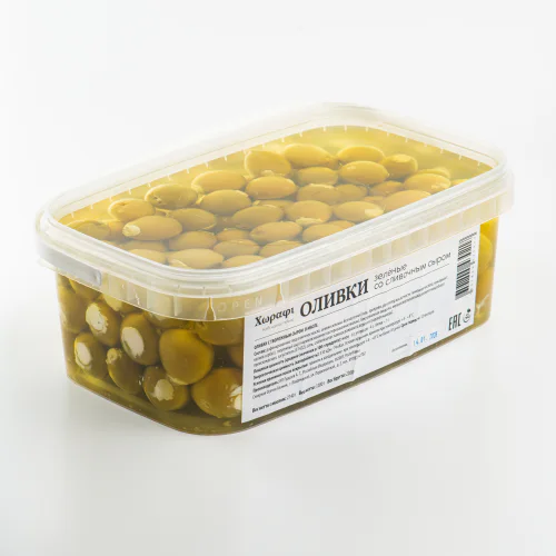 Оливки фаршированные сыром 1200 г