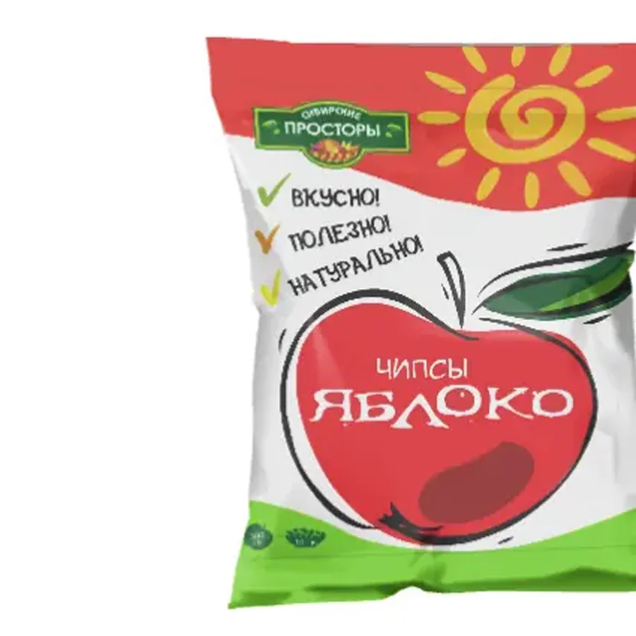 Apple sweet chips «Siberian expanses« (20 gr.)