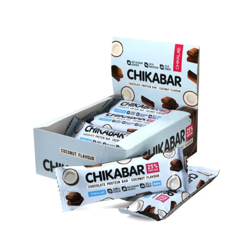 Protein Bar Chikalab - Coconut With Chocolate Stuffed