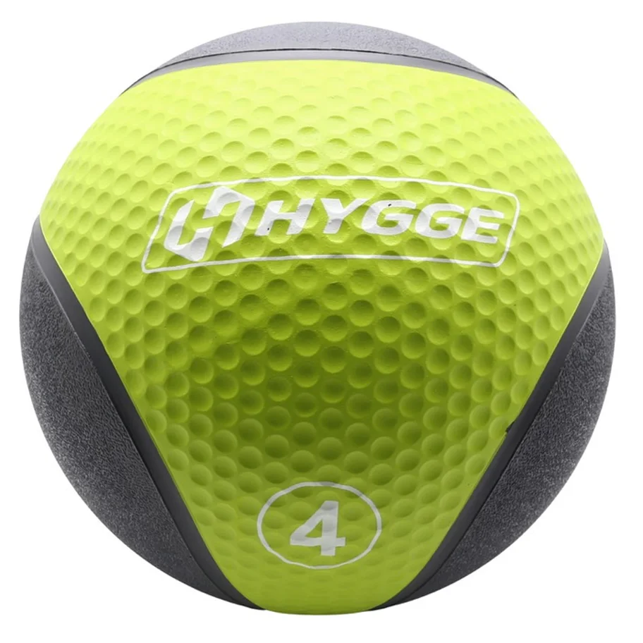 Medical ball rubberized bicolor HYGGE 1240 4 kg