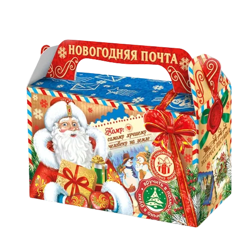 A set of sweets Visiting Santa Claus