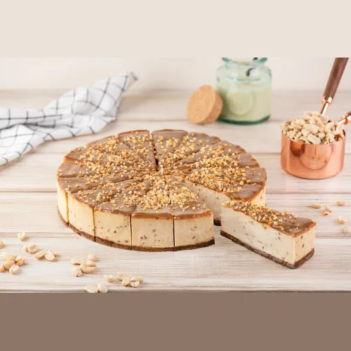Caramel and Nut Cheesecake