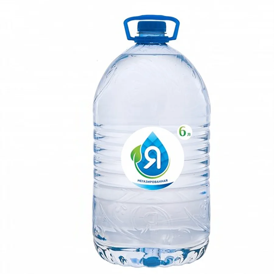 Минеральная питьевая вода "Я", н/газ, 6л