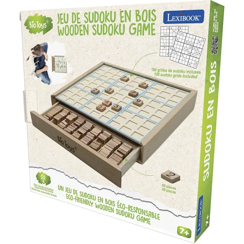 Wooden Sudoku Toy Lexibook JGW150