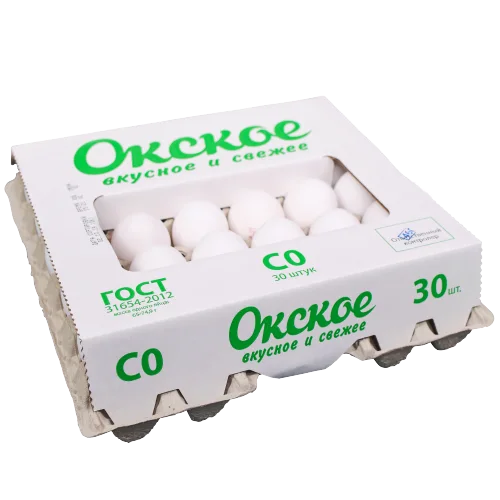 Egg Chicken Table C0 Food White 30 pcs