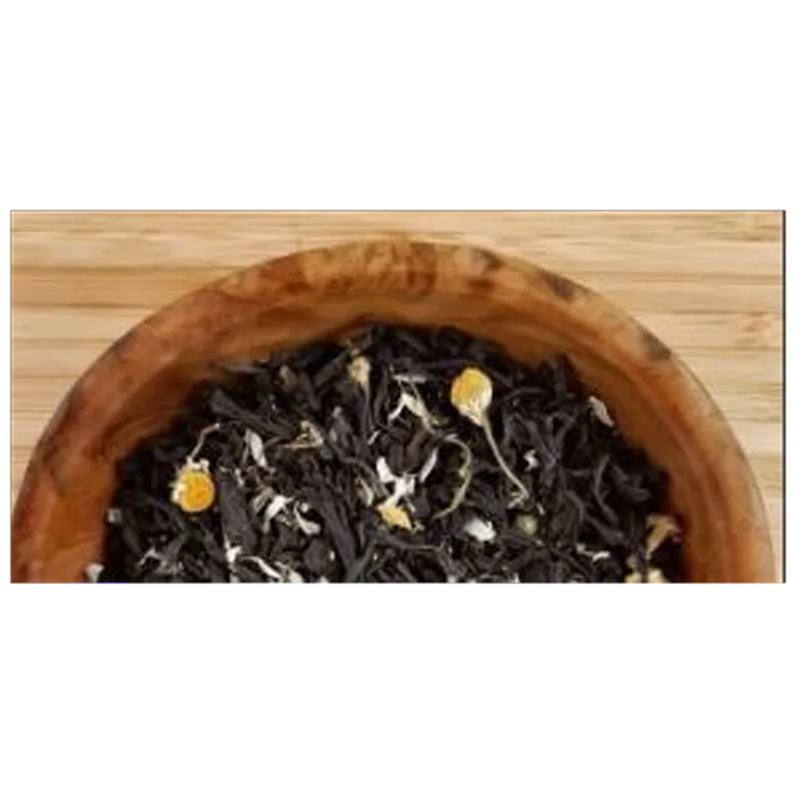 Black tea "Chamomile" without aromatic additives