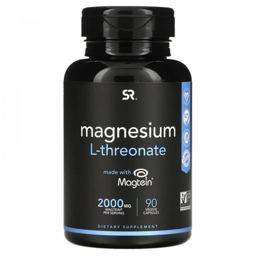 Sports Research, Magnesium, L-threonate, 90 capsules - wholesale