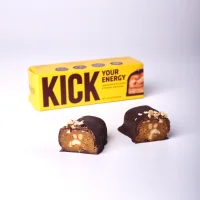 Арахисовый батончик «KICK» в темном шоколаде