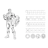 Avengers SUPER MAXI Double-Sided Puzzle Trefl 41007
