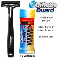 Станок для бритья Gillette Guard + 6 кассет