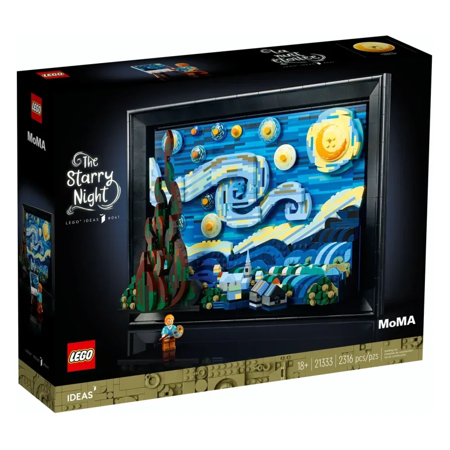 LEGO Ideas Vincent Van Gogh "Starry Night" 21333