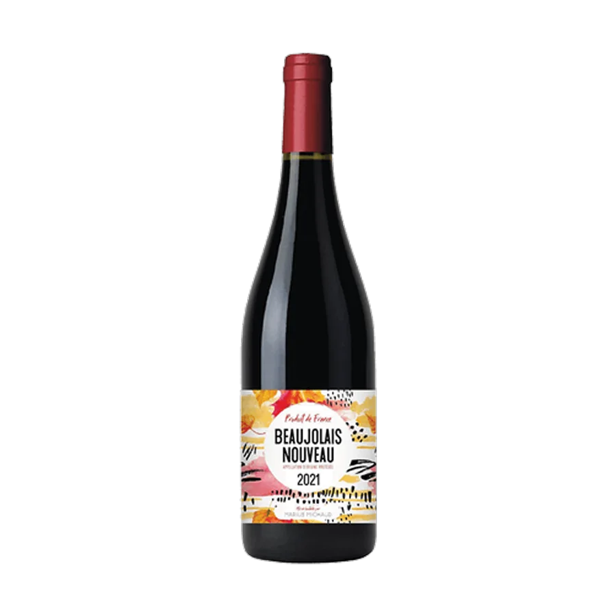 Вино красное 12,5 % Marius Miсhaud Beaujolais Nouveau