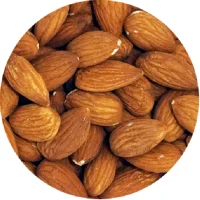 Large peeled raw almonds without roasting 100 gr