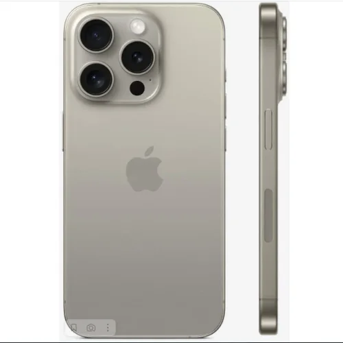 Apple iPhone 15 Pro 128 GB Smartphone, Dual nano SIM, Titanium