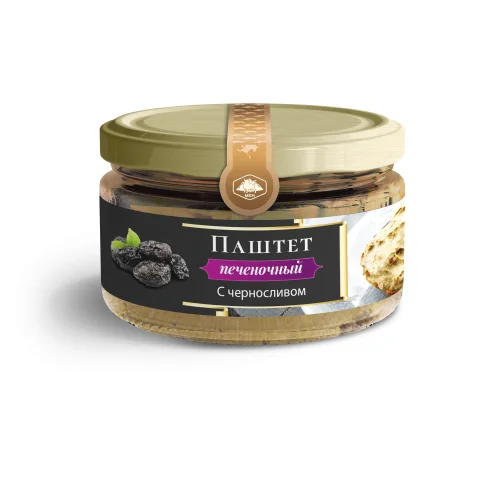 Hepatic stove pate with prunes