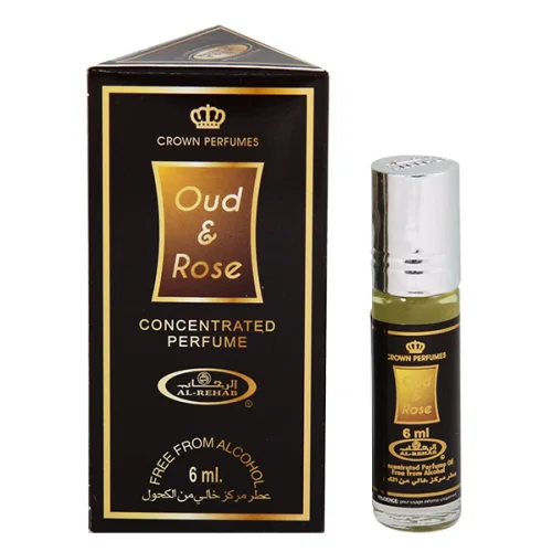 Arab perfumes perfumes Wholesale Oud Rose Al Rehab 6 ml
