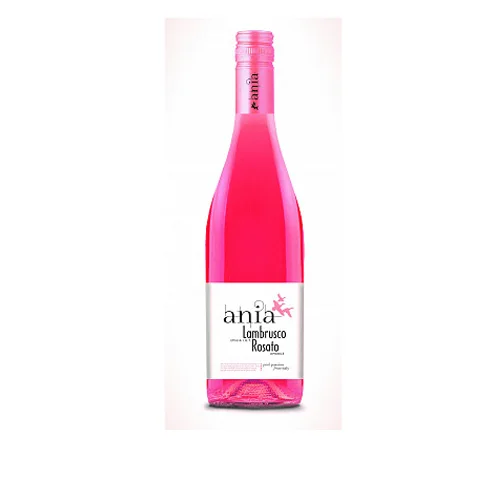 Wine sparkling Ania Lambrisco Emilia Rosato