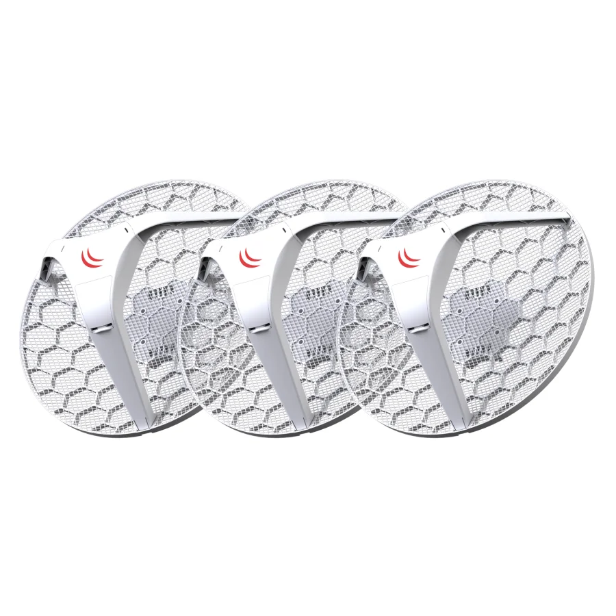 Access point MIKROTIK LHG series 5 GHz outdoor wireless router LHG 5, 3 pack (RBLHG-5tH-3)