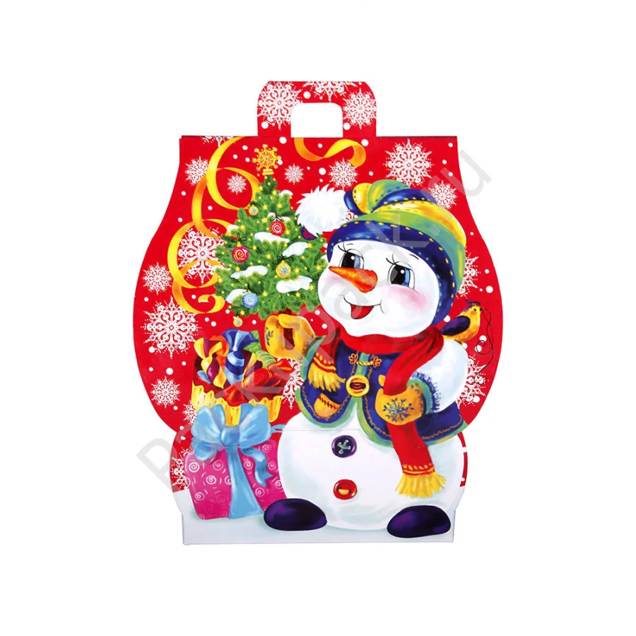 New Year''''s gift house snowman premium filling