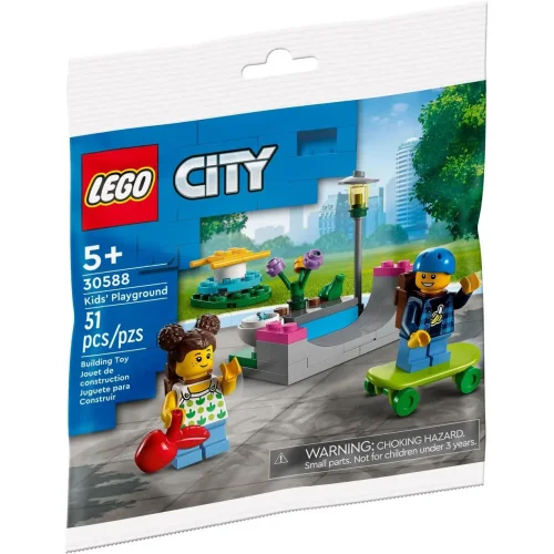 Конструктор LEGO City Детская игровая площадка 30588
