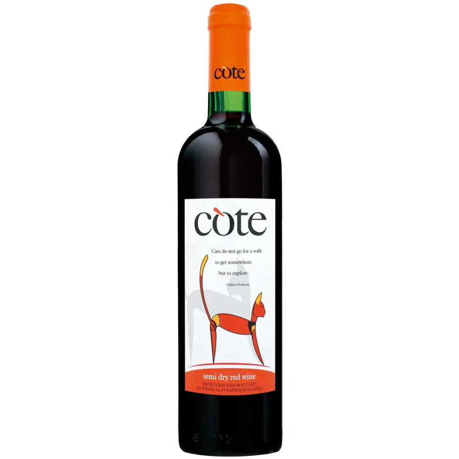 Wine table semi-dry red kote. Cote series 12.5% ​​0.75