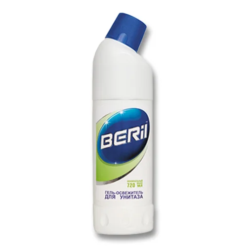 Gel freshener for toilet bowls "BERIL", fl. 745g/720ml
