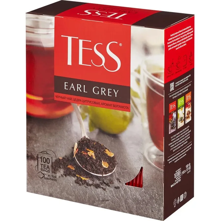 Tess Tea Earl Grey 100pak. 1x9