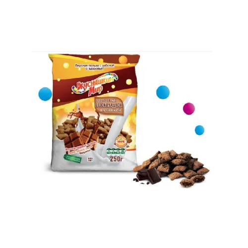Extrusion pads "With chocolate filling"