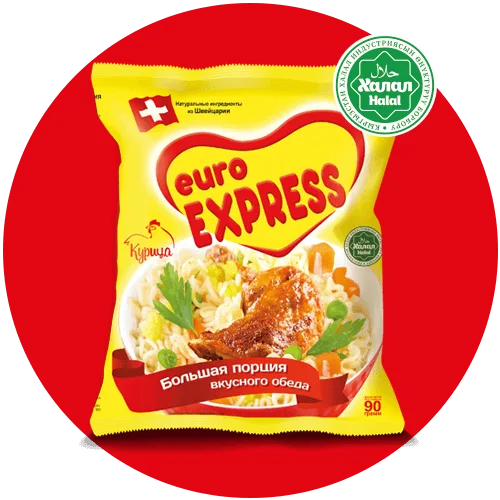 Noodle «Euro Express« with chicken