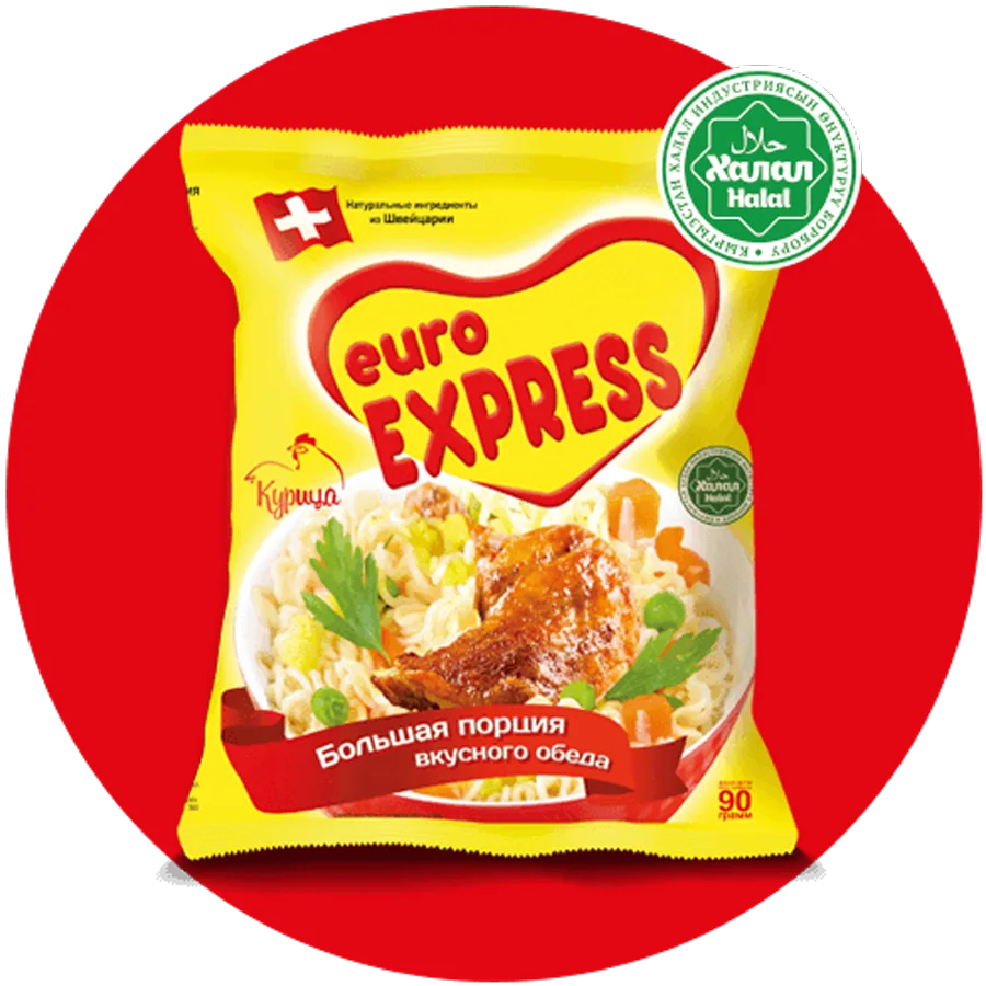 Noodle «Euro Express« with chicken