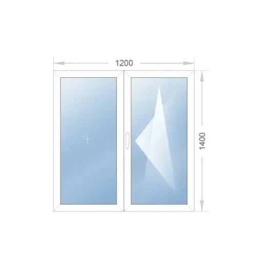 Окно GRAZIO 1200 на 1400