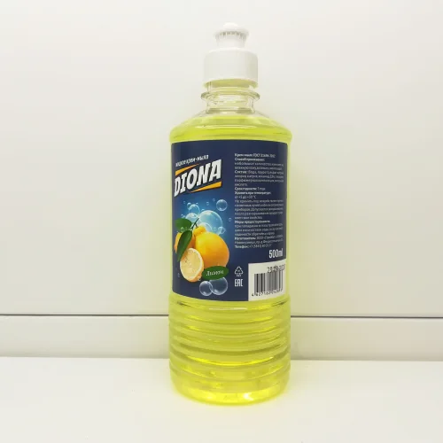 Liquid Cream Soap Diona Lemon PET 500ml (Push Pool) / 12pcs / 864St