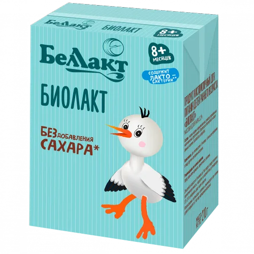 Fermented milk product for children "Bellact" (without sugar) "Biolact" 3.2% TBA 210 g