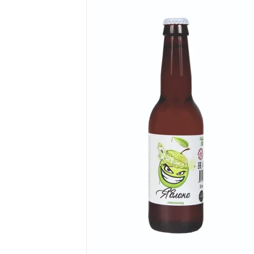 Drink non-alcoholic carbonated juice-containing brand: «Custom Fresh« (Custom Fresh) Apple without sugar