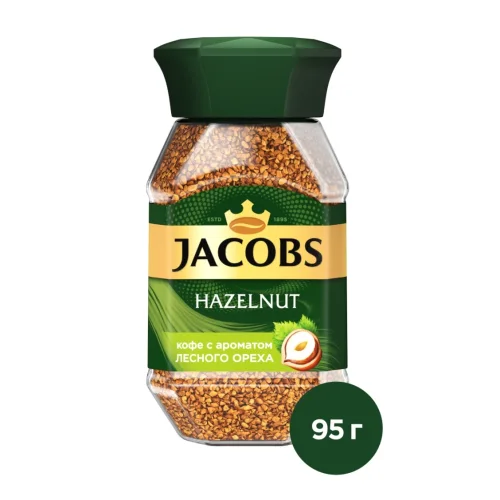 Jacobs Instant Monarch coffee with hazelnut flavor 95g