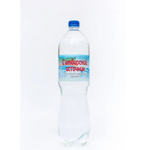 Вода питьевая артезианская Симбирский источник, газ, 1.5л