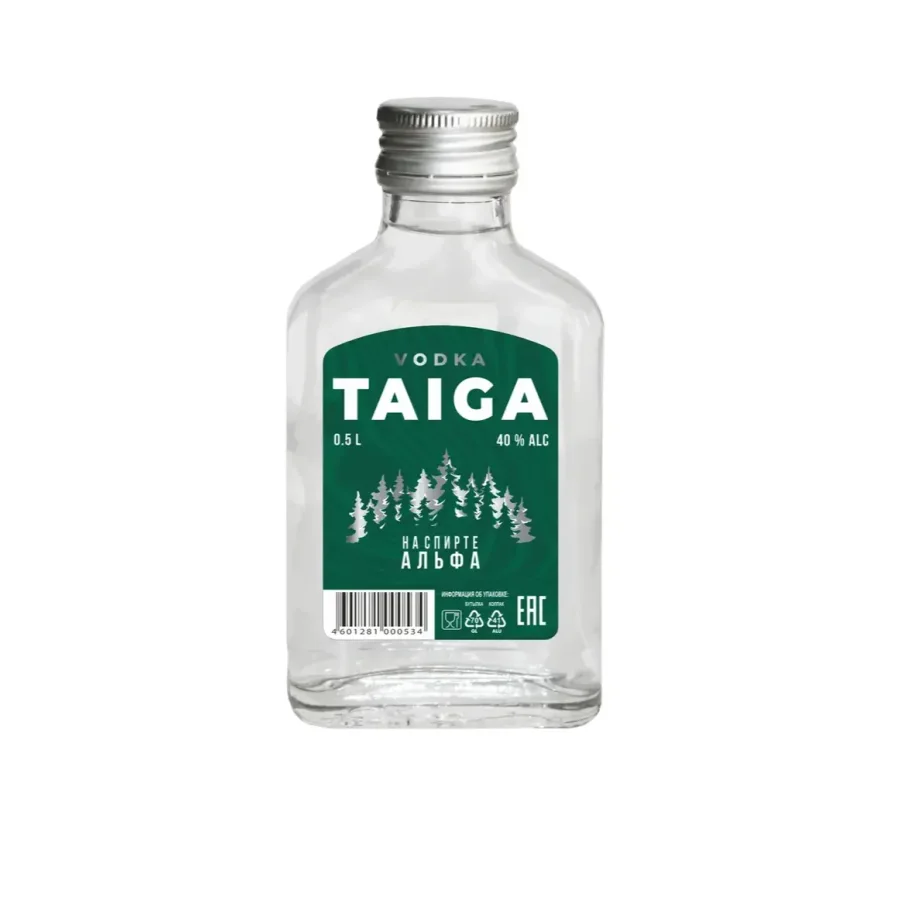 Vodka «Taiga« 0.1